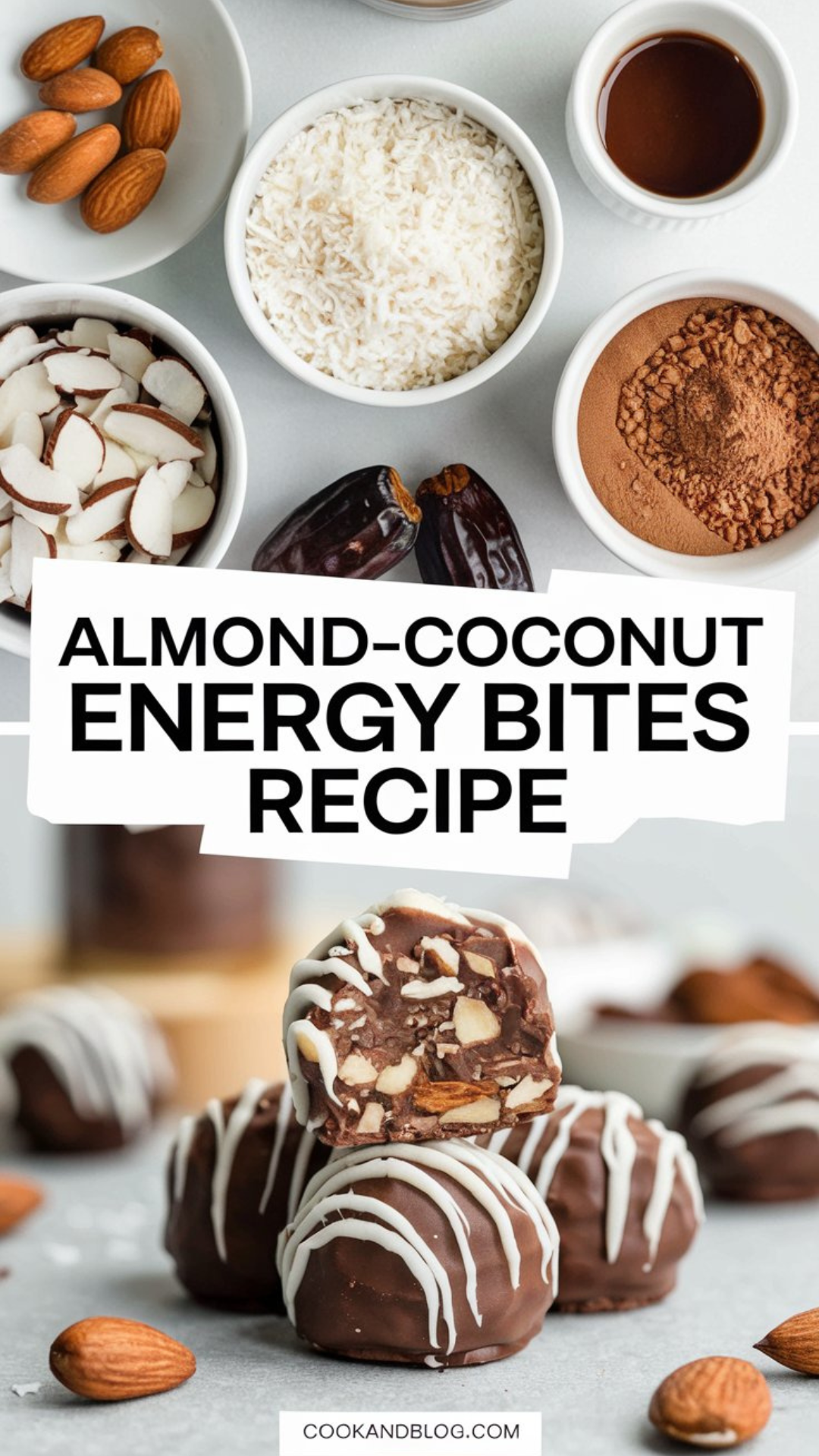 Almond-Coconut Energy Bites Recipe Almond-Coconut Energy Bites Recipe