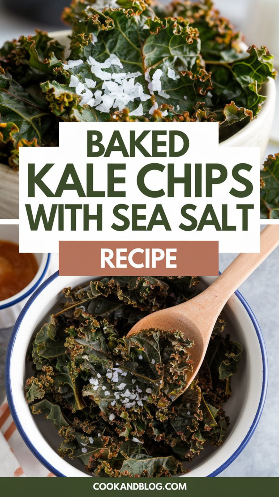 Baked Kale Chips with Sea Salt Recipe Baked Kale Chips with Sea Salt Recipe