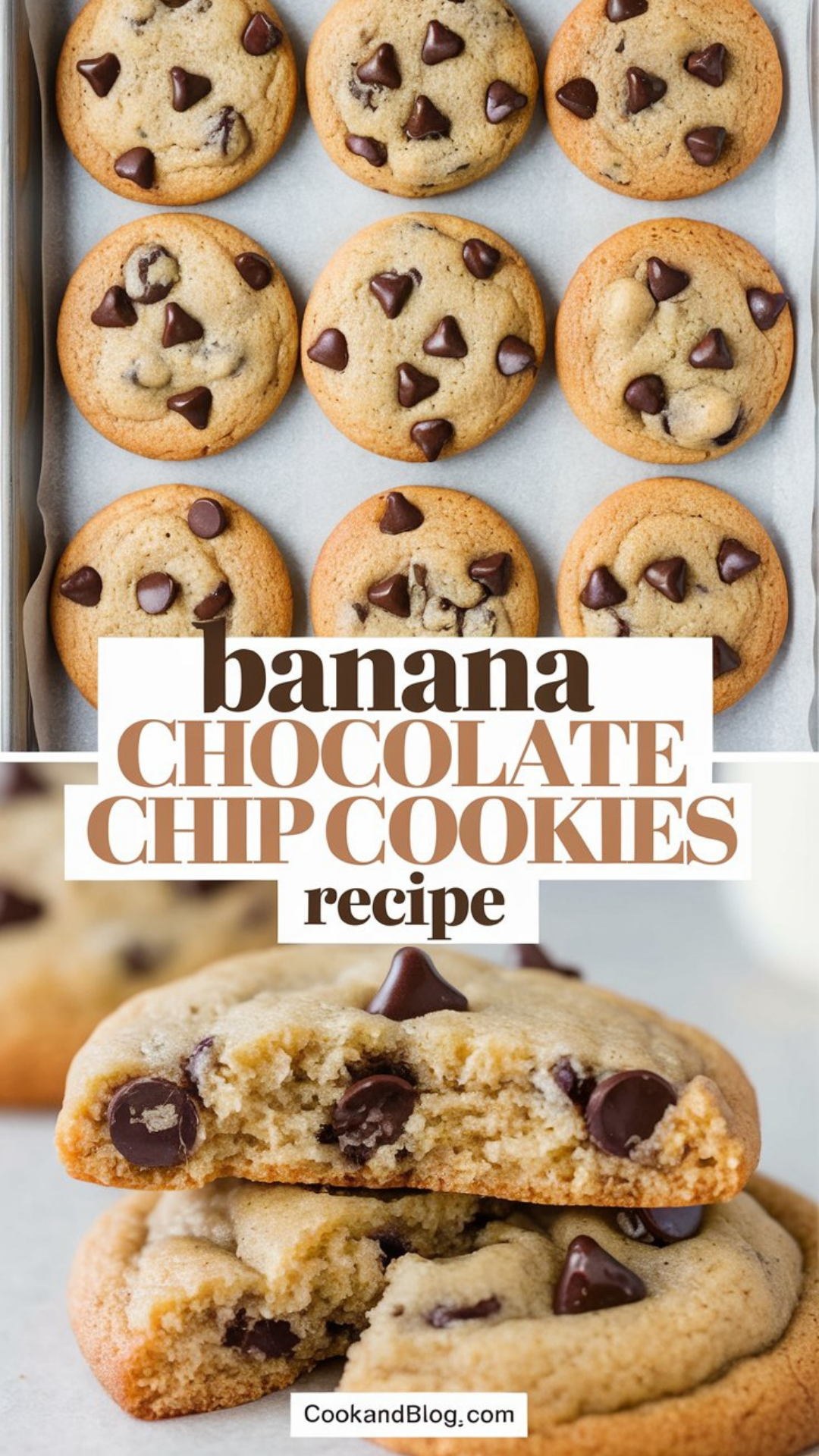 Banana Chocolate Chip Cookies Recipe Banana Chocolate Chip Cookies Recipe