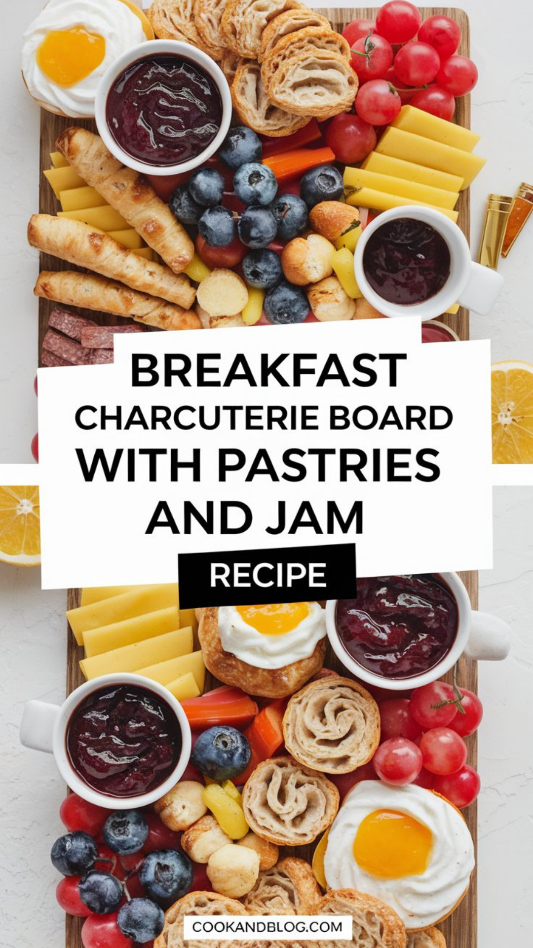 Breakfast Charcuterie Board with Pastries and Jam Recipe Breakfast Charcuterie Board with Pastries and Jam Recipe