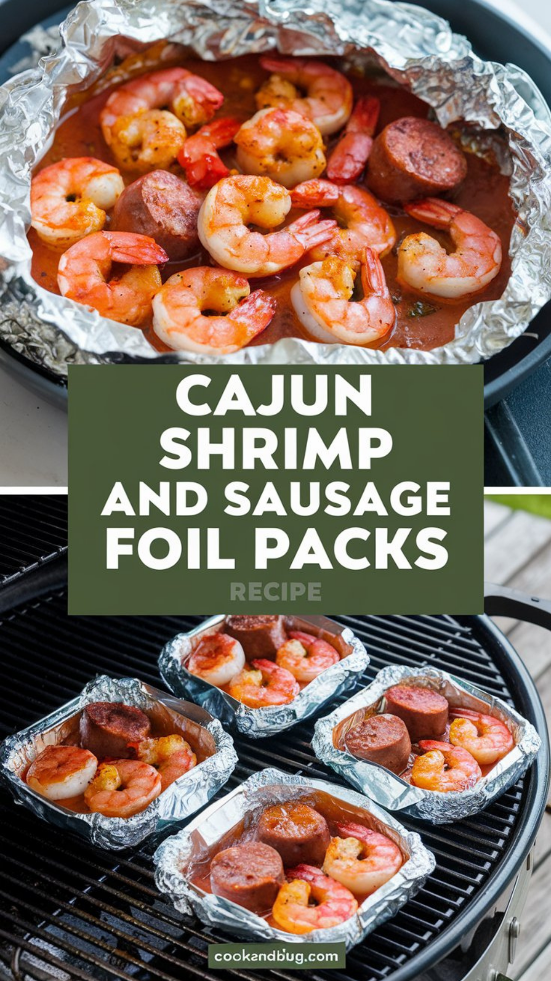Cajun Shrimp and Sausage Foil Packs Recipe Cajun Shrimp and Sausage Foil Packs Recipe
