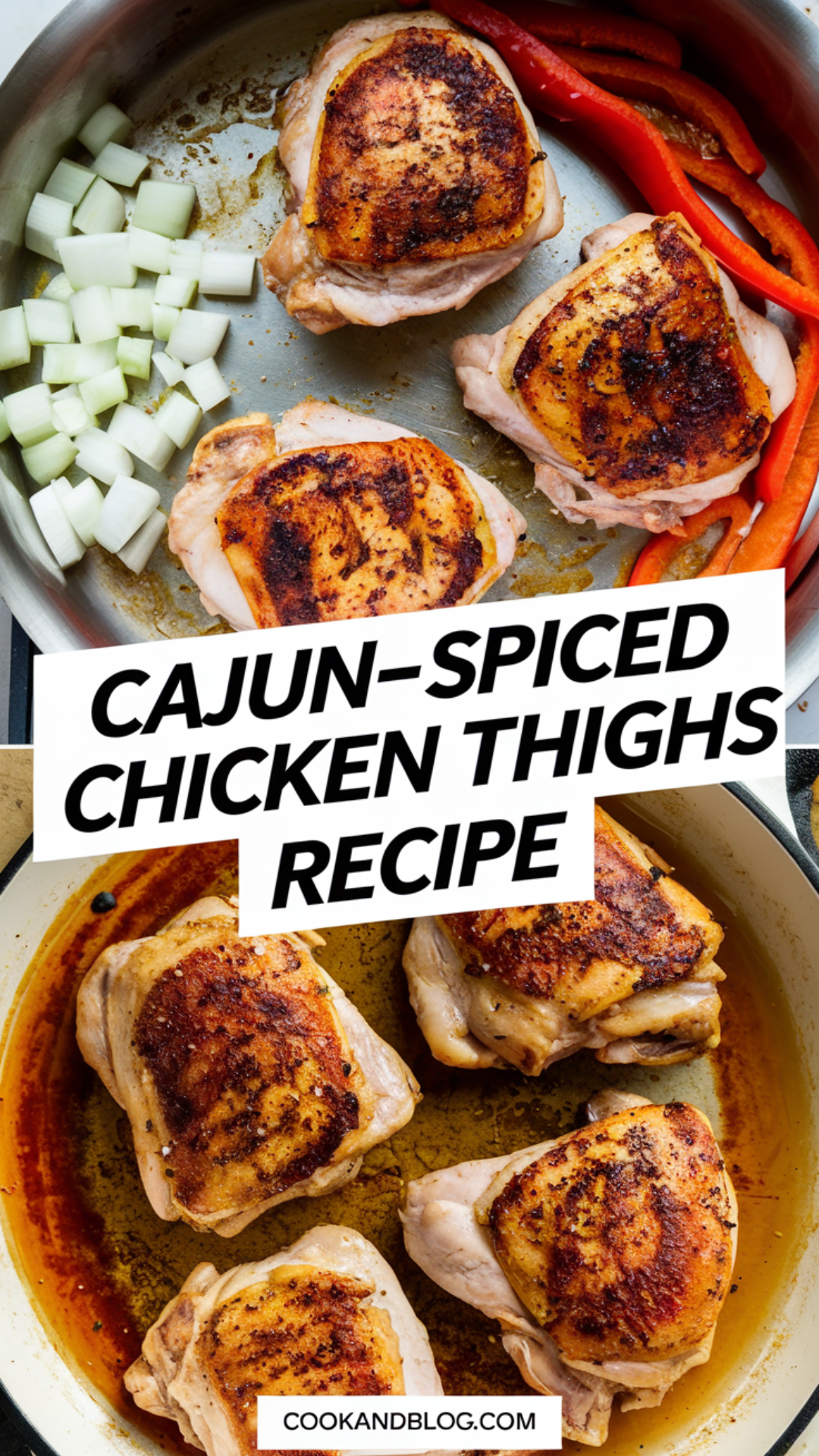 Cajun-Spiced Chicken Thighs Recipe Cajun-Spiced Chicken Thighs Recipe