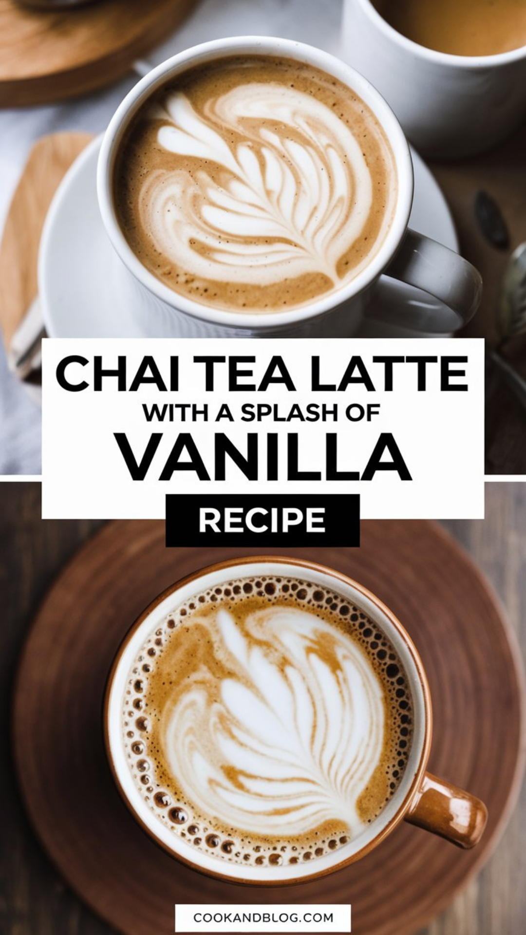 Chai Tea Latte with a Splash of Vanilla Recipe Chai Tea Latte with a Splash of Vanilla Recipe