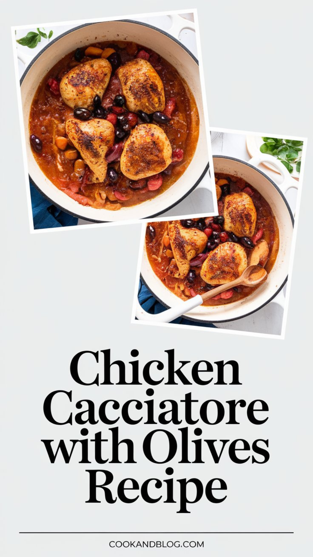Chicken Cacciatore with Olives Recipe Chicken Cacciatore with Olives Recipe