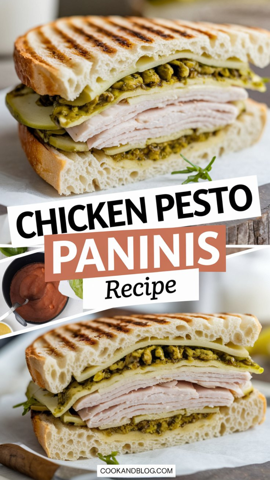 Chicken Pesto Paninis Recipe Chicken Pesto Paninis Recipe
