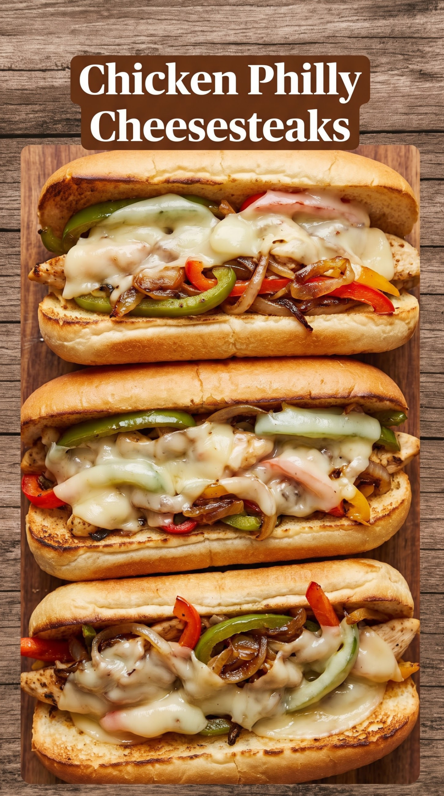 Chicken Philly Cheesesteaks