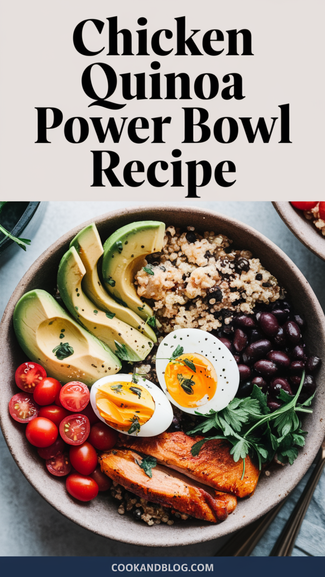 Chicken Quinoa Power Bowl Recipe Chicken Quinoa Power Bowl Recipe
