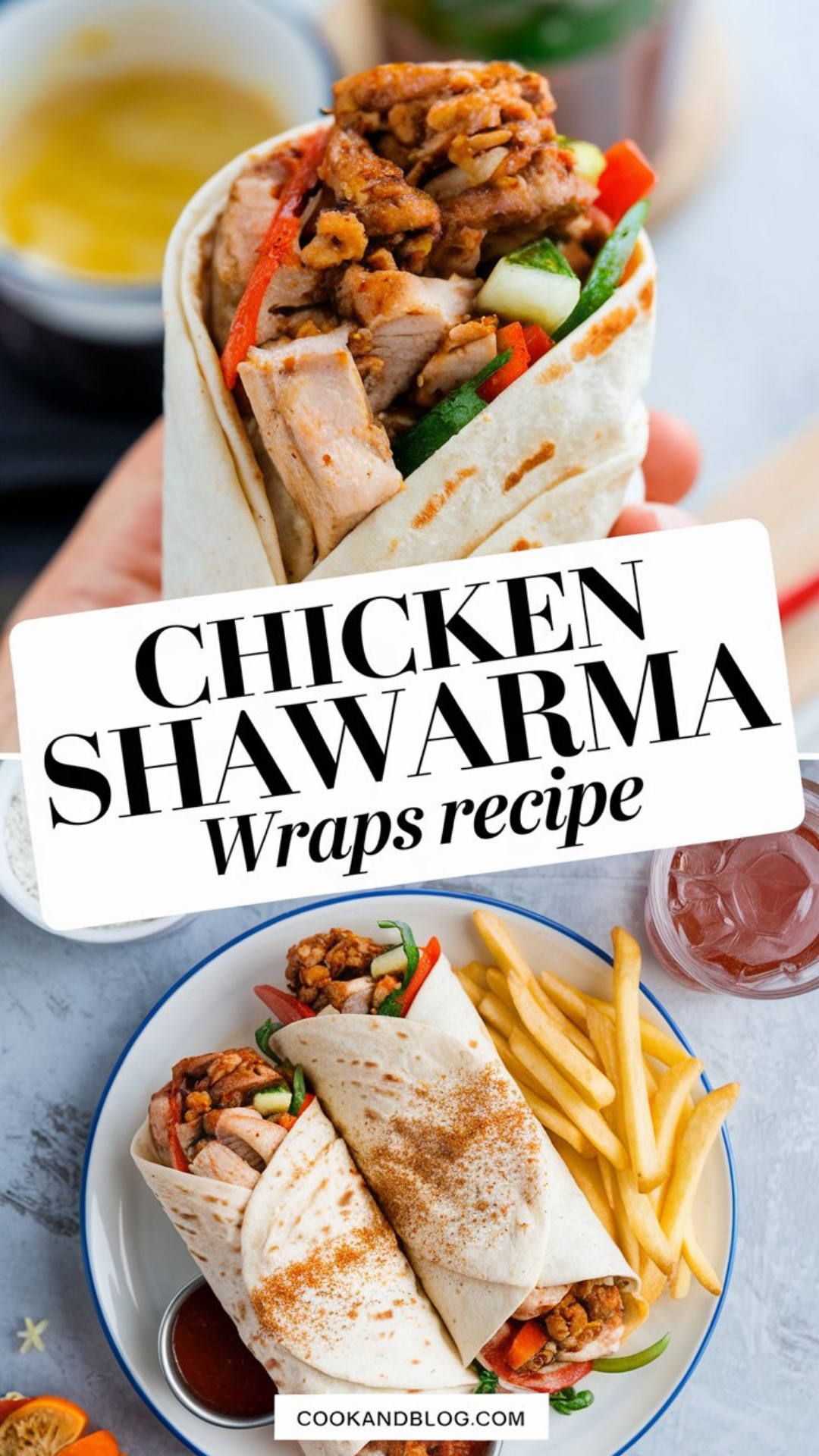 Chicken Shawarma Wraps Recipe Chicken Shawarma Wraps Recipe