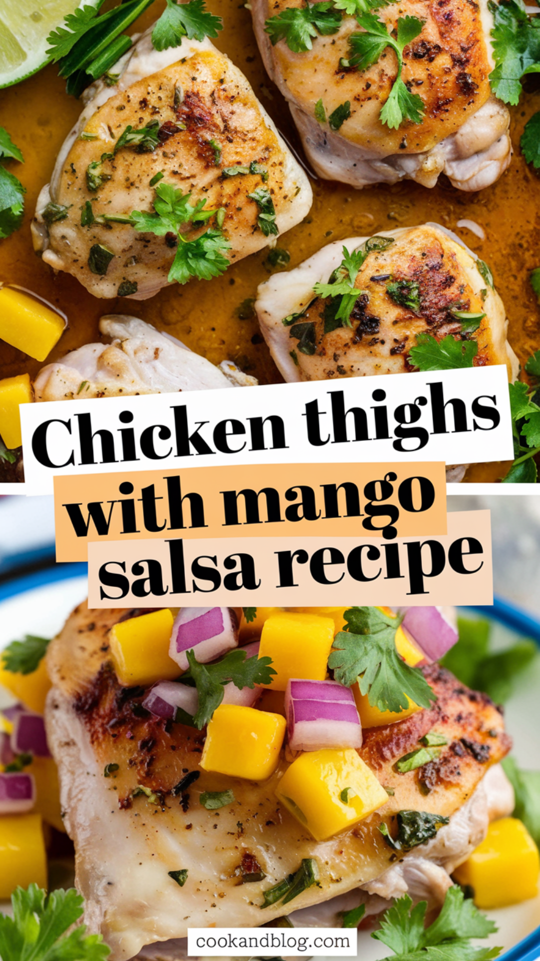 Chicken Thighs with Mango Salsa Recipe