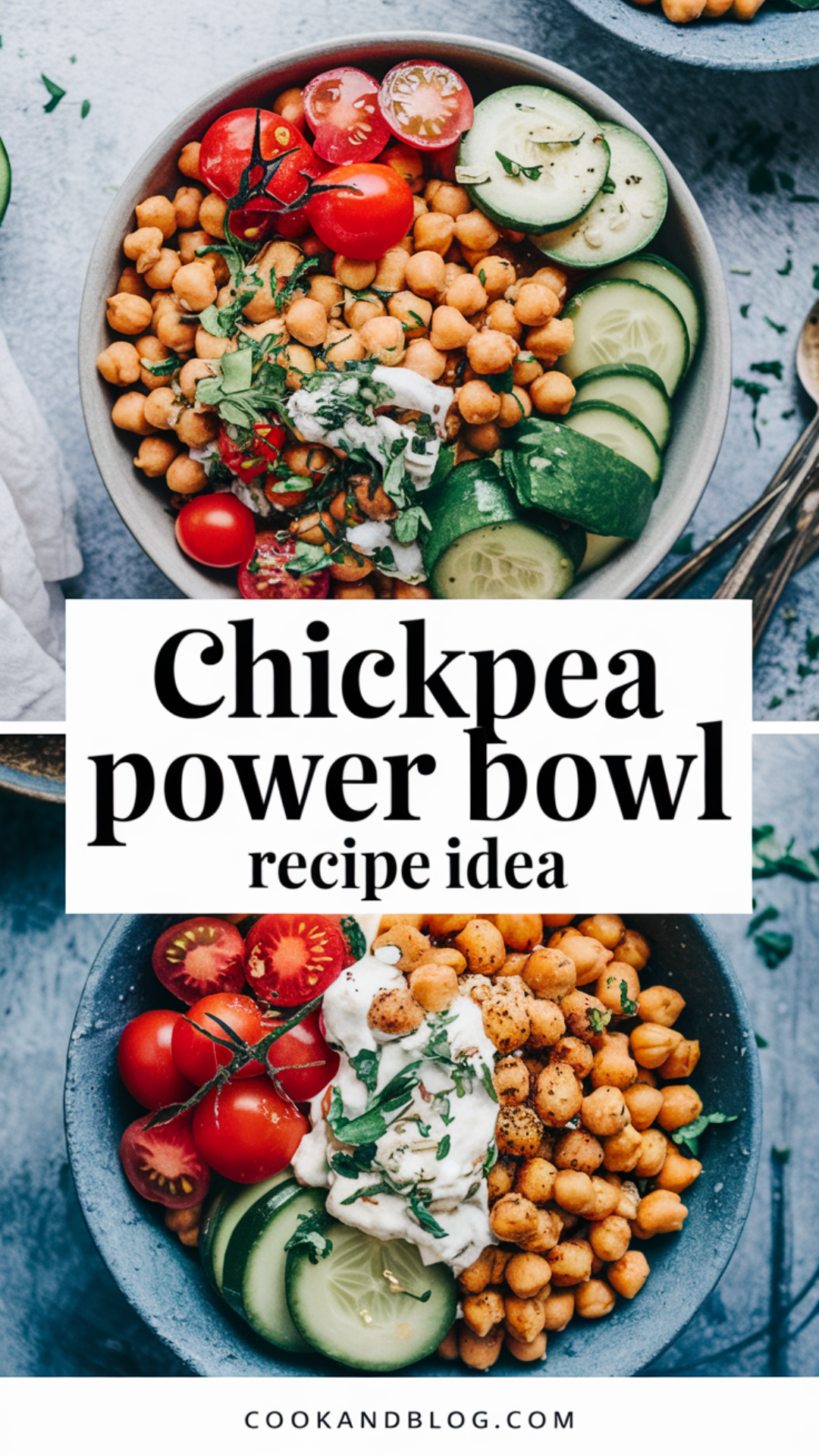 Chickpea Power Bowl Recipe Idea Chickpea Power Bowl Recipe Idea