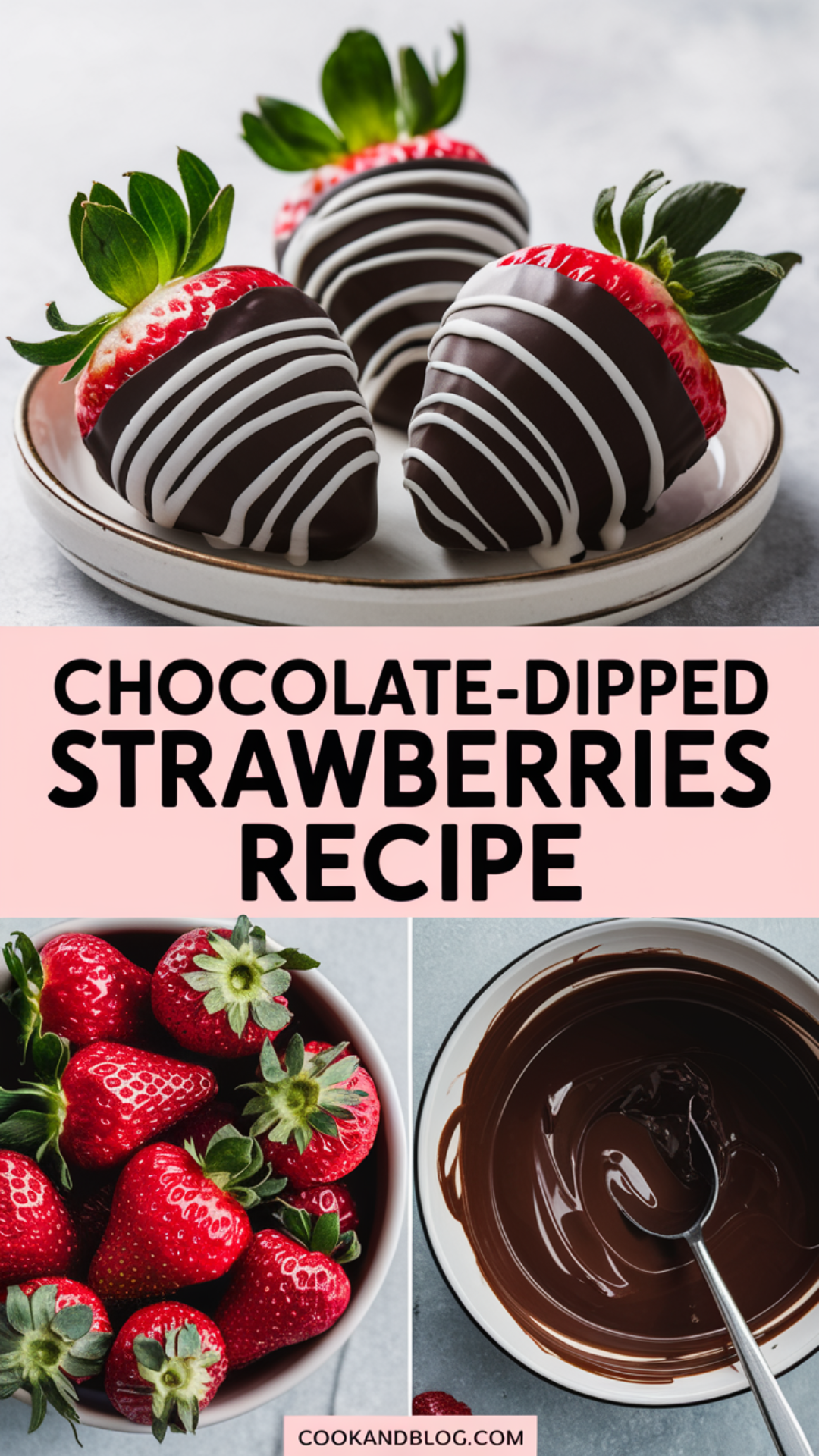 Chocolate-Dipped Strawberries Recipe Chocolate-Dipped Strawberries Recipe