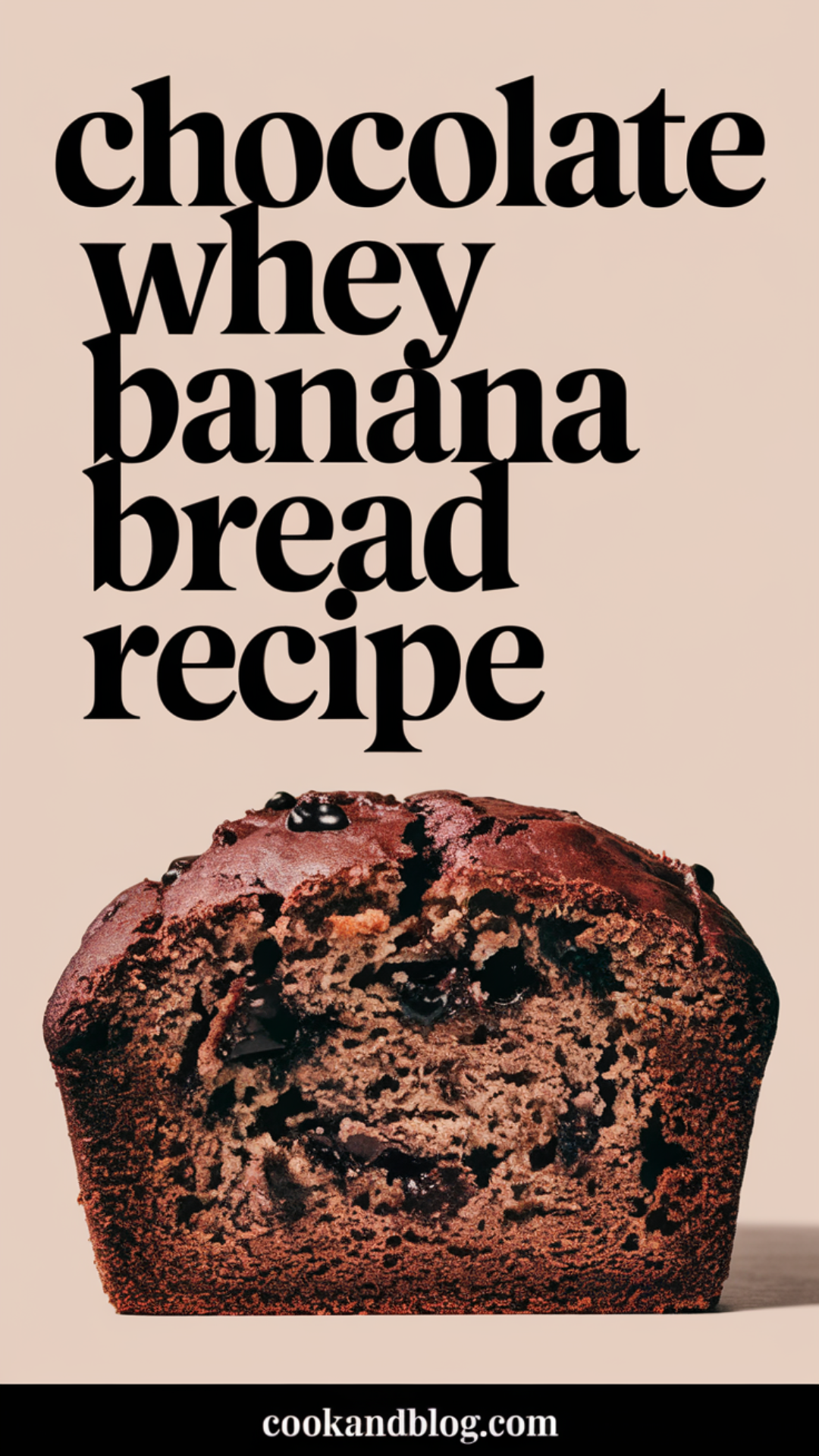Chocolate Whey Banana Bread Recipe Chocolate Whey Banana Bread Recipe