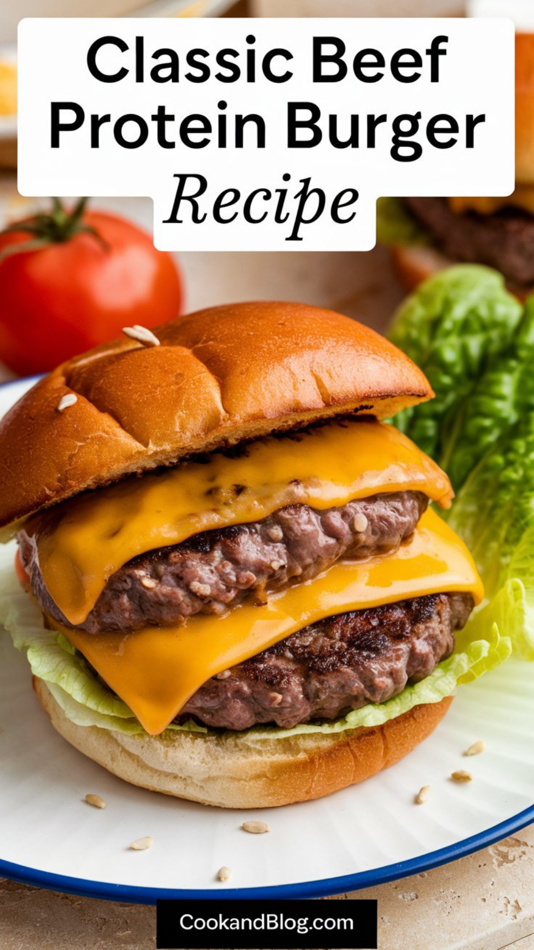Classic Beef Protein Burger Recipe