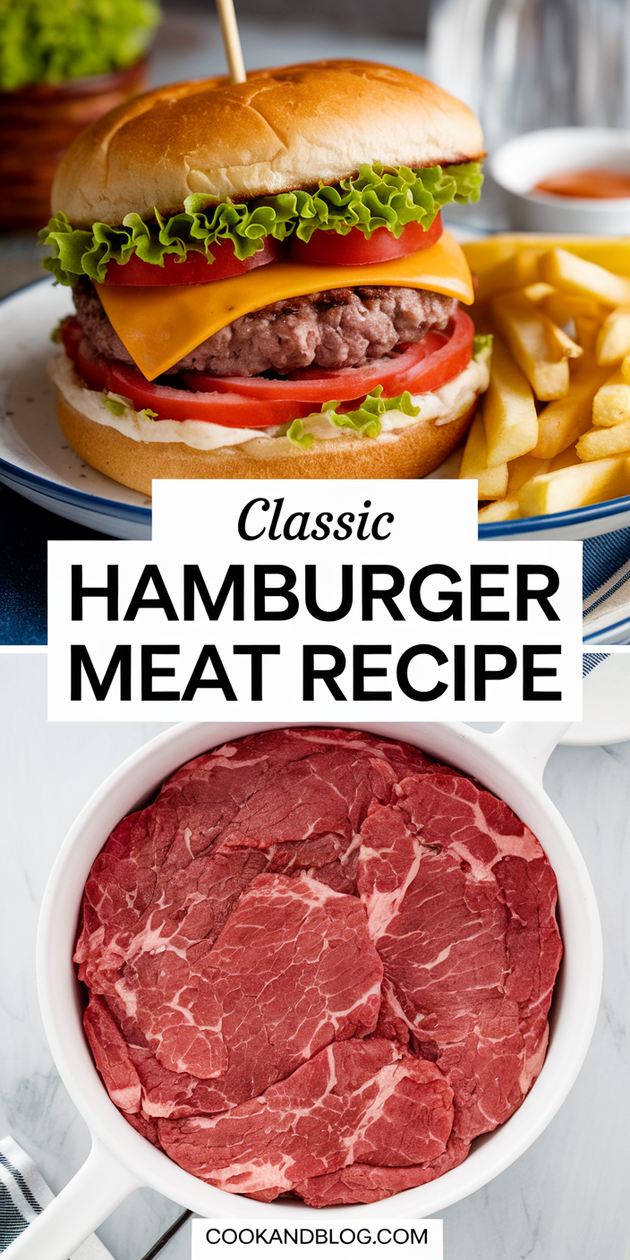 Classic Hamburger Meat Recipe Classic Hamburger Meat Recipe