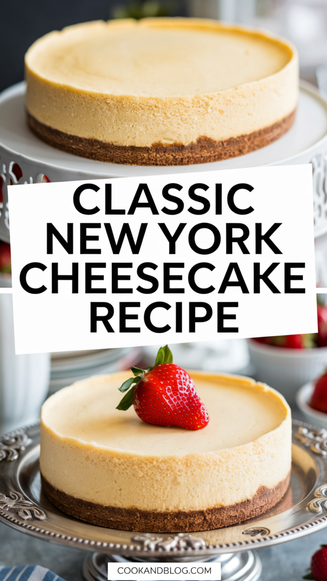 Classic New York Cheesecake Recipe Classic New York Cheesecake Recipe