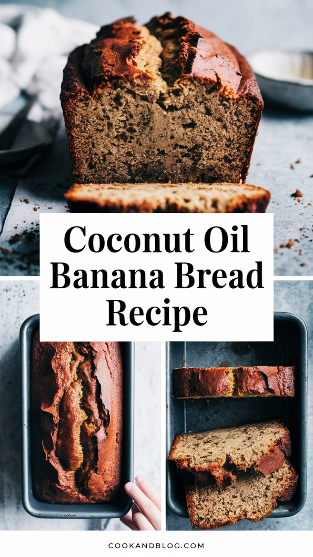 Coconut Oil Banana Bread Recipe Coconut Oil Banana Bread Recipe