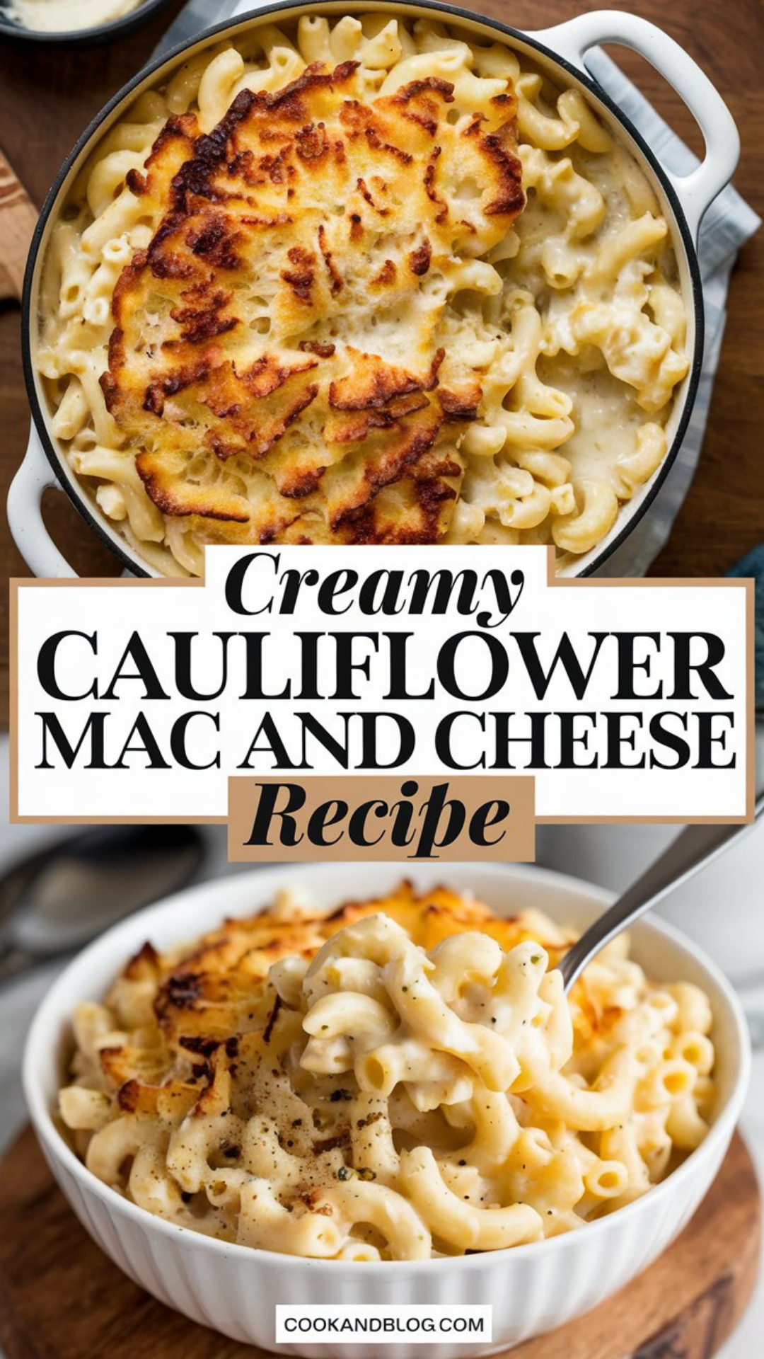 Creamy Cauliflower Mac and Cheese Recipe Creamy Cauliflower Mac and Cheese Recipe
