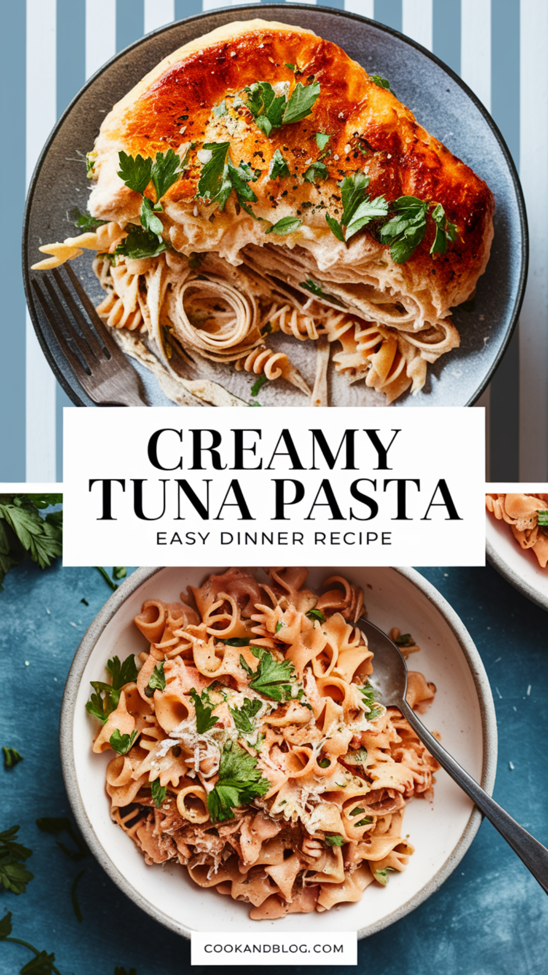 Creamy Tuna Pasta Easy Dinner Recipe Creamy Tuna Pasta Easy Dinner Recipe
