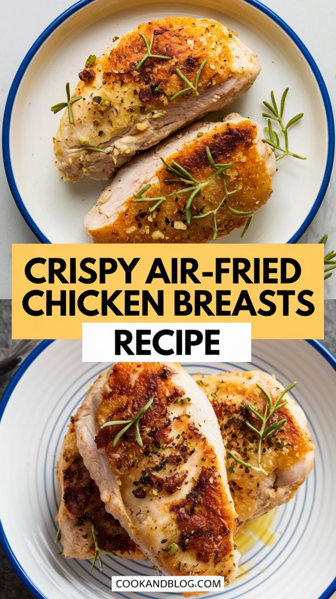 Crispy Air-Fried Chicken Breasts Recipe Crispy Air-Fried Chicken Breasts Recipe
