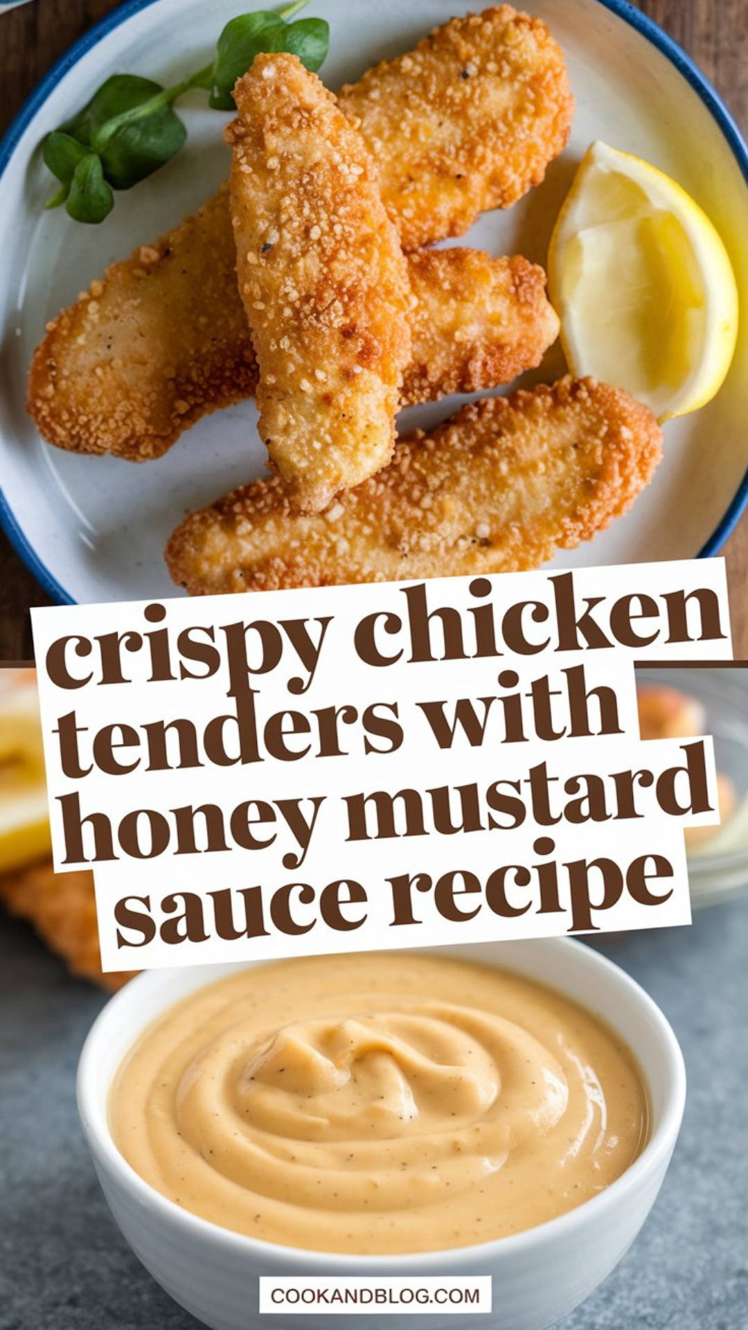 Crispy Chicken Tenders with Honey Mustard Sauce Recipe Crispy Chicken Tenders with Honey Mustard Sauce Recipe