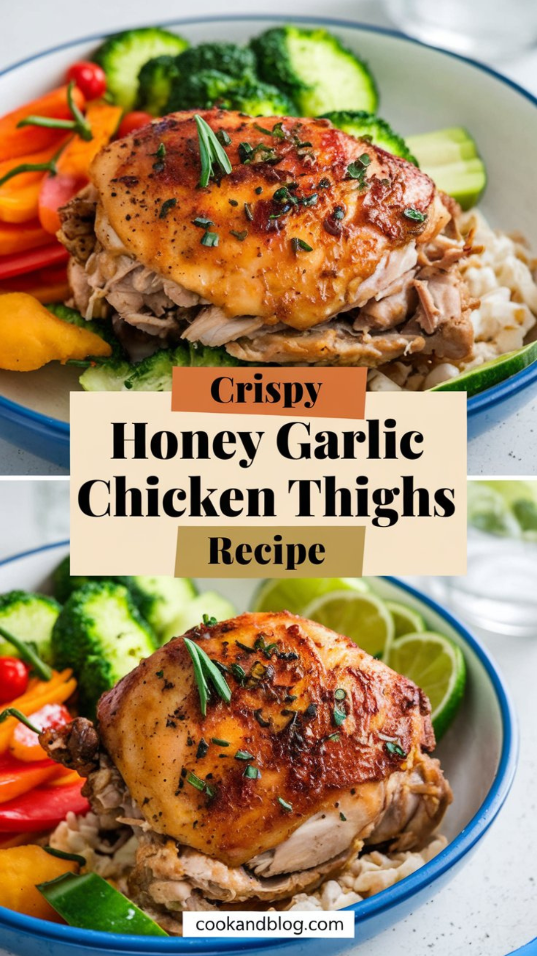 Crispy Honey Garlic Chicken Thighs Recipe Crispy Honey Garlic Chicken Thighs Recipe