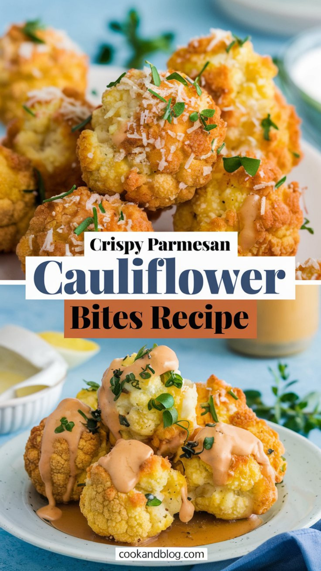 Crispy Parmesan Cauliflower Bites Recipe Crispy Parmesan Cauliflower Bites Recipe