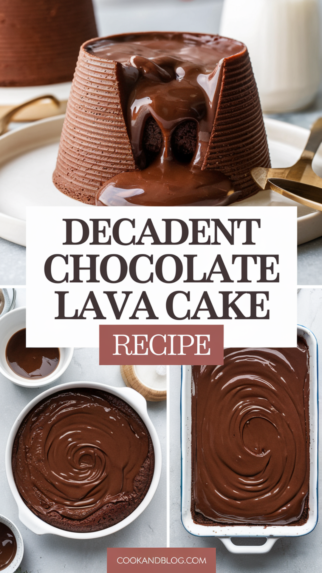 Decadent Chocolate Lava Cake Recipe Decadent Chocolate Lava Cake Recipe