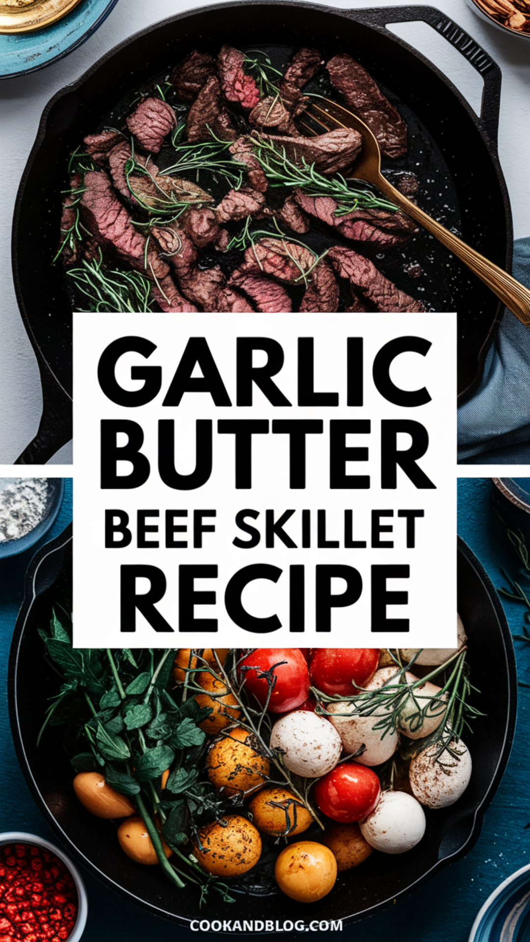 Garlic Butter Beef Skillet Recipe Garlic Butter Beef Skillet Recipe