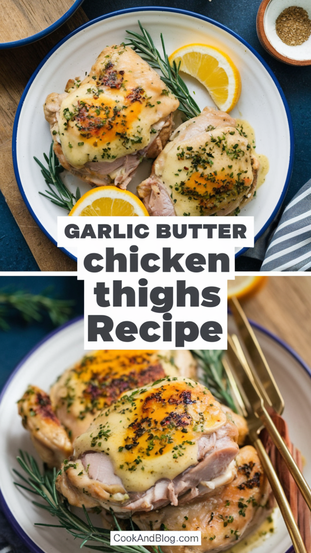 Garlic Butter Chicken Thighs Recipe Garlic Butter Chicken Thighs Recipe