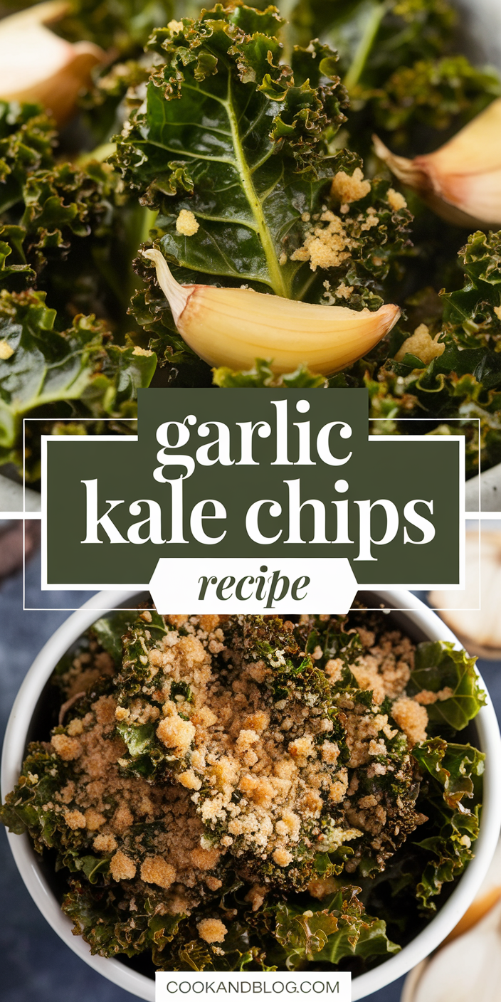 Garlic Kale Chips Recipe