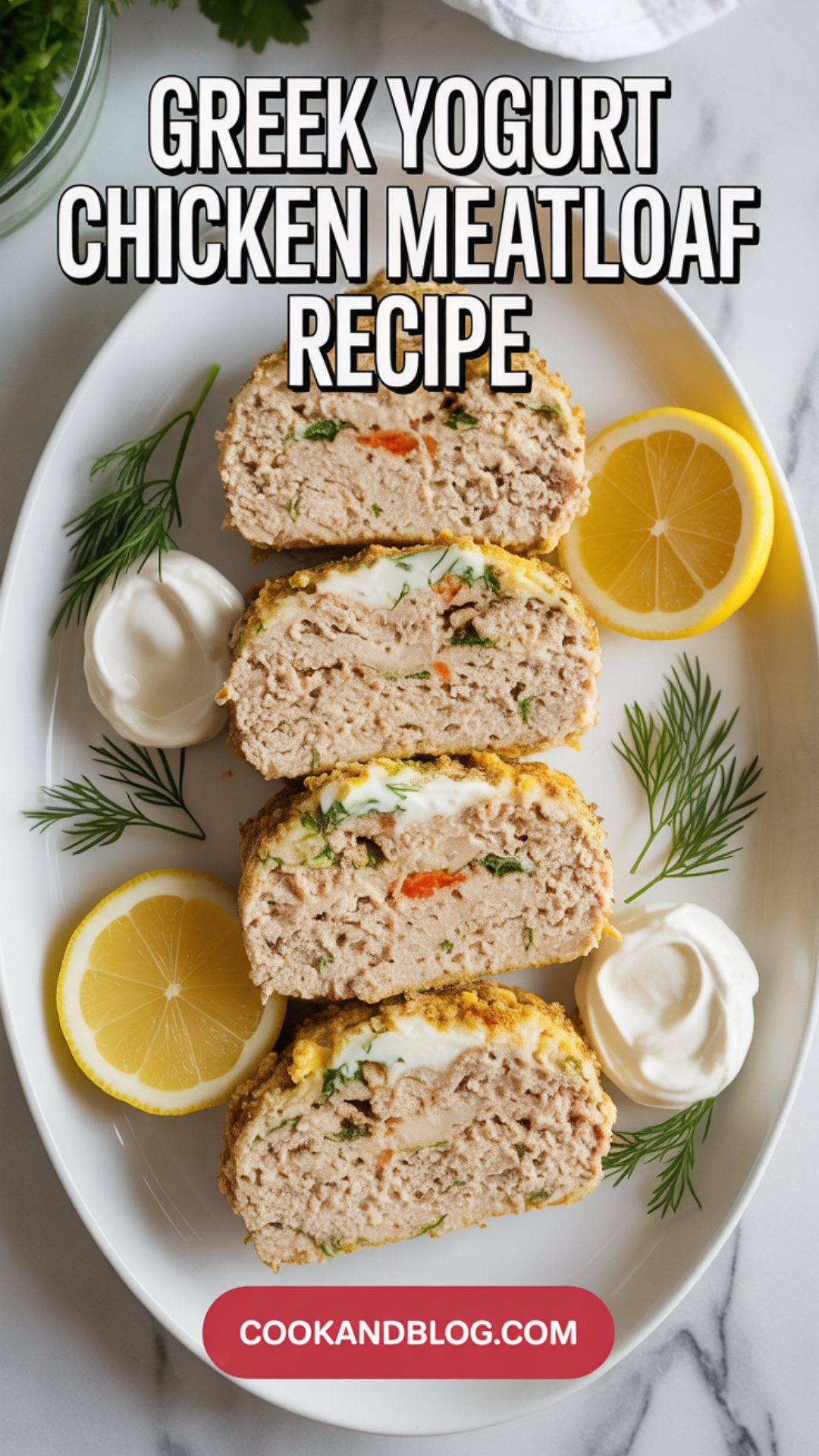 Greek Yogurt Chicken Meatloaf Recipe