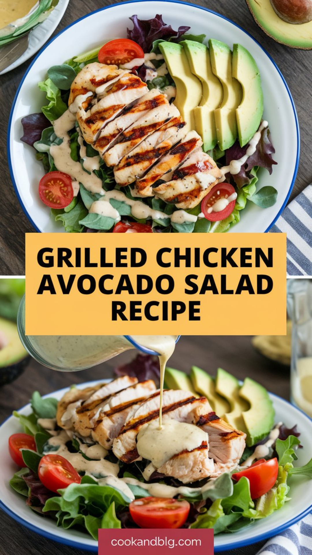 Grilled Chicken Avocado Salad Recipe Grilled Chicken Avocado Salad Recipe