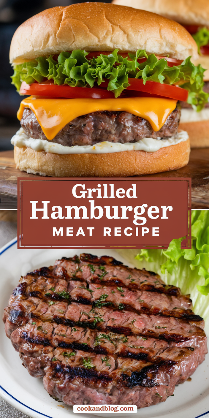 Grilled Hamburger Meat Recipe Grilled Hamburger Meat Recipe
