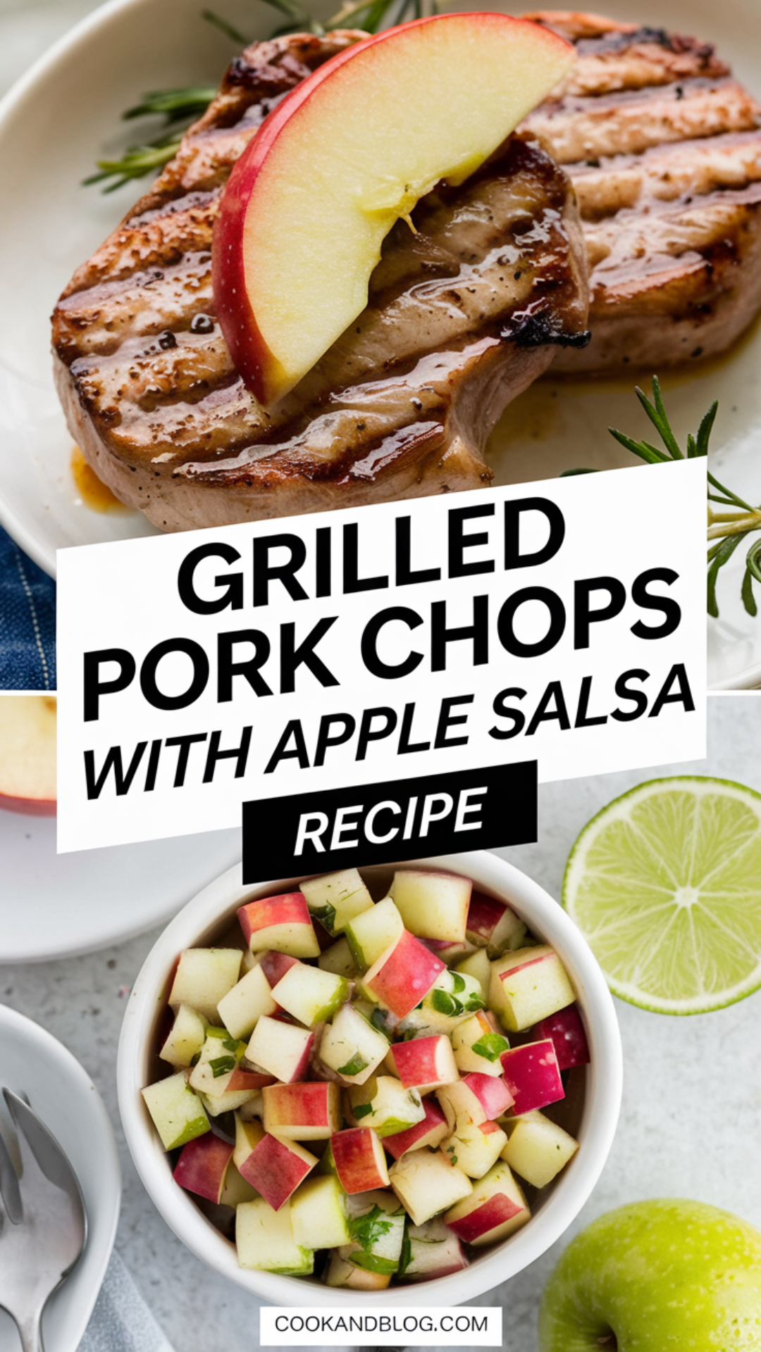 Grilled Pork Chops with Apple Salsa Recipe Grilled Pork Chops with Apple Salsa Recipe