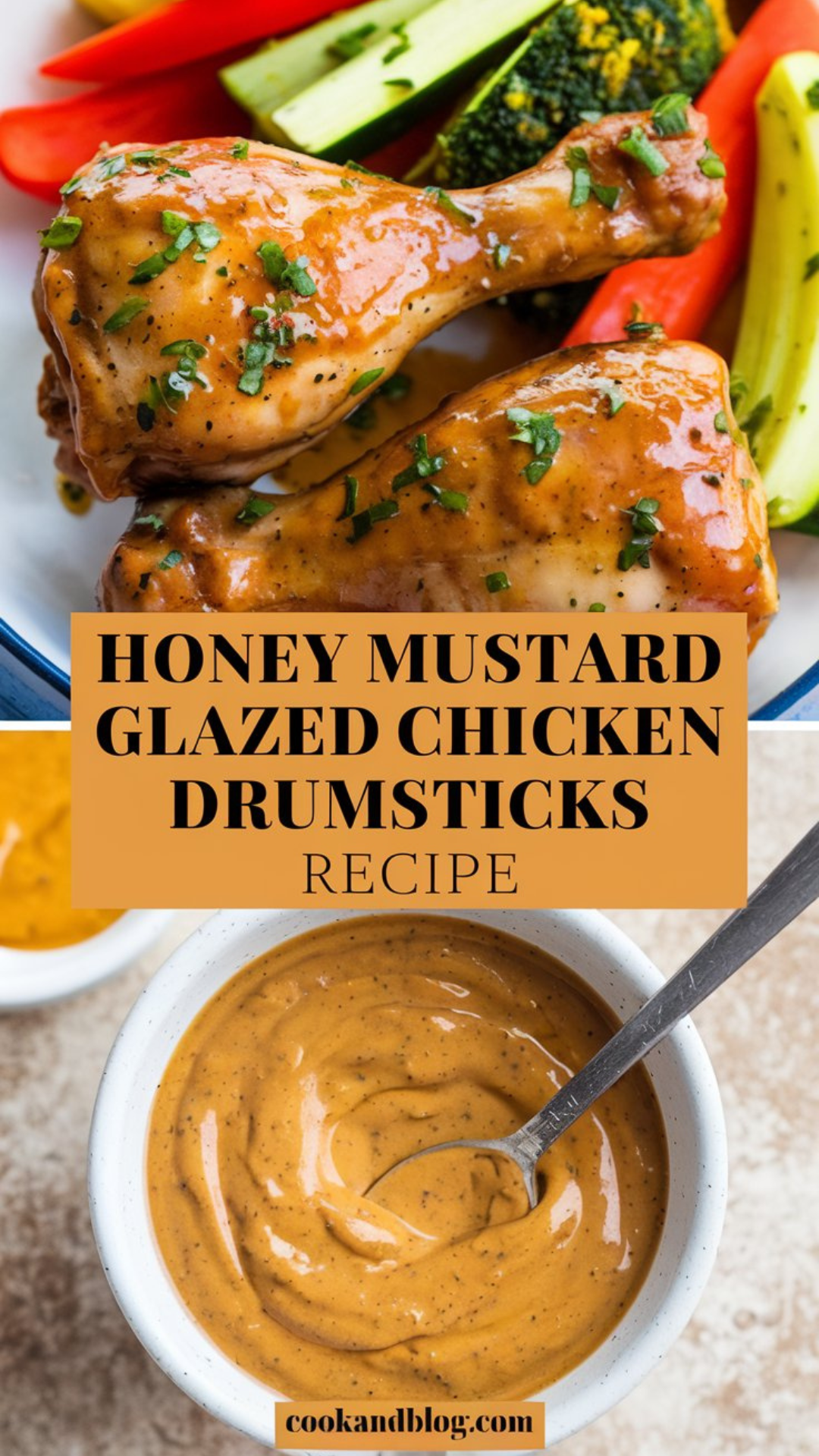 Honey Mustard Glazed Chicken Drumsticks Recipe Honey Mustard Glazed Chicken Drumsticks Recipe