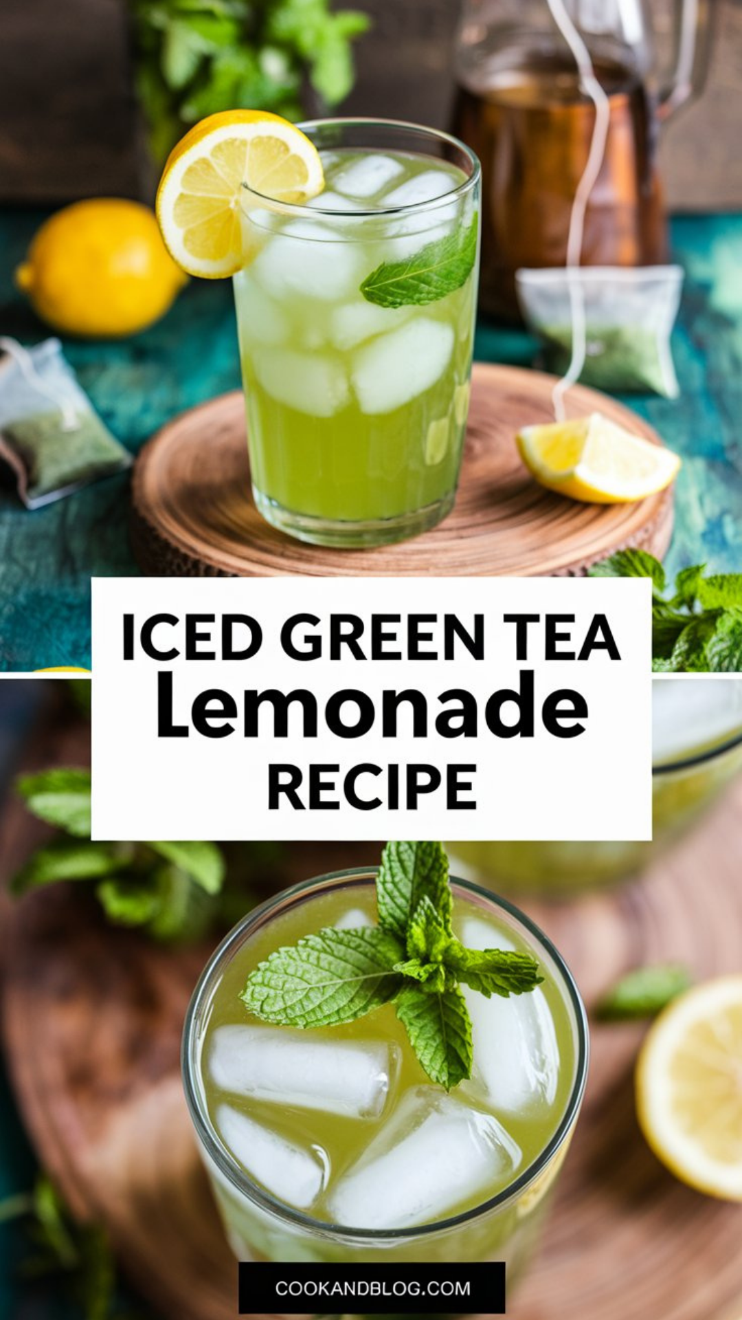 Iced Green Tea Lemonade Recipe Iced Green Tea Lemonade Recipe