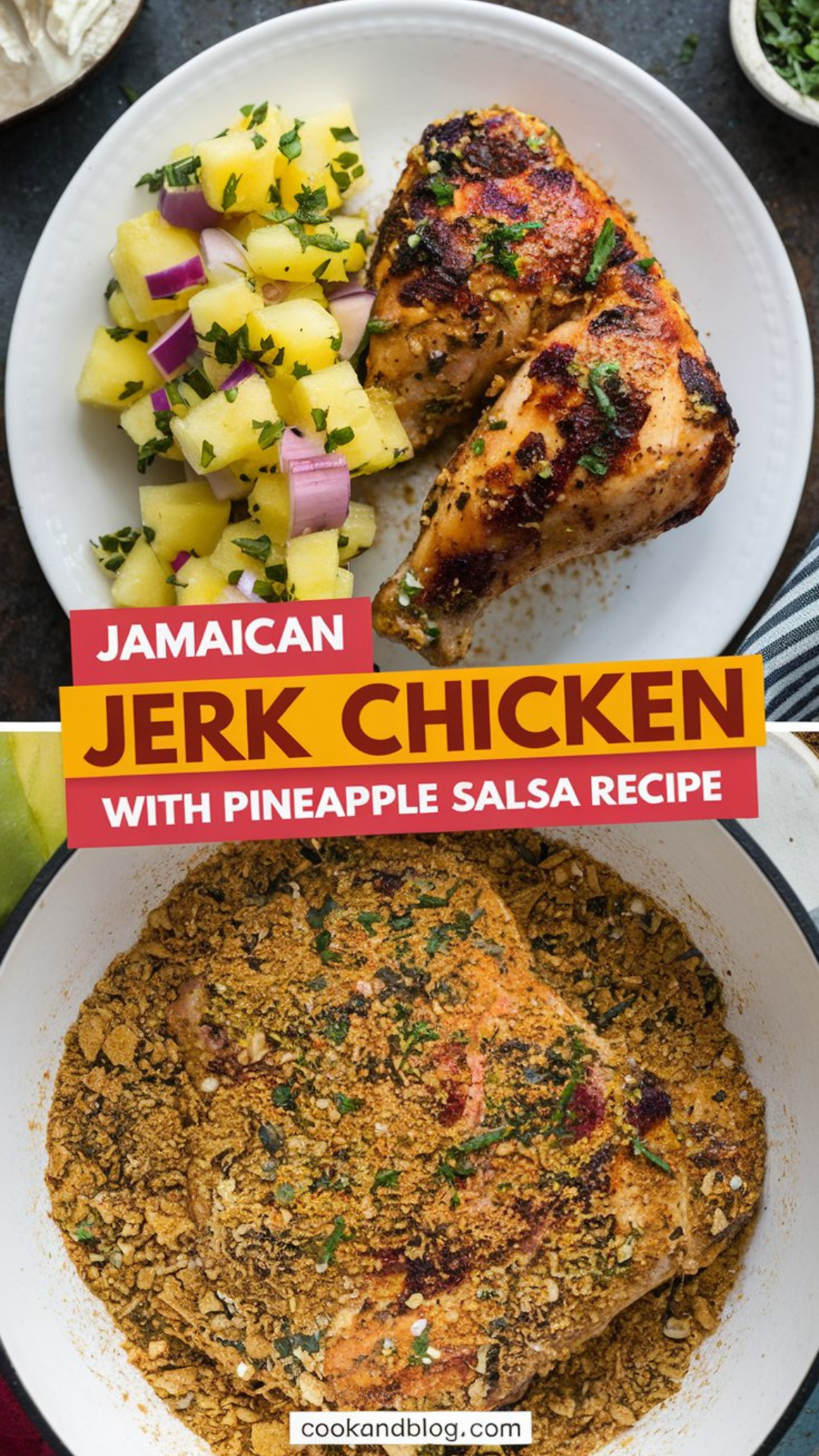 Jamaican Jerk Chicken with Pineapple Salsa Recipe Jamaican Jerk Chicken with Pineapple Salsa Recipe