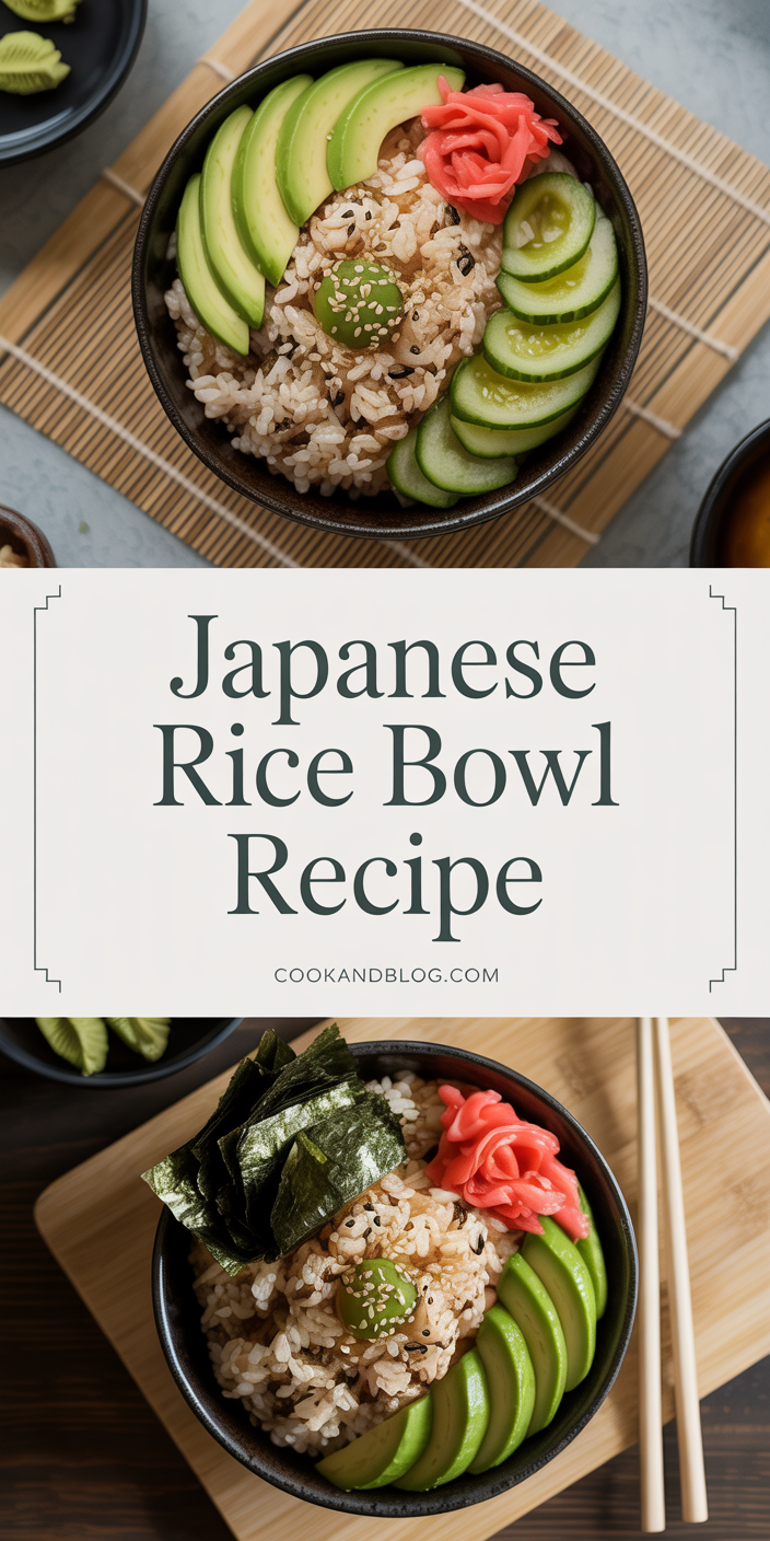 Japanese Rice Bowl Recipe Japanese Rice Bowl Recipe