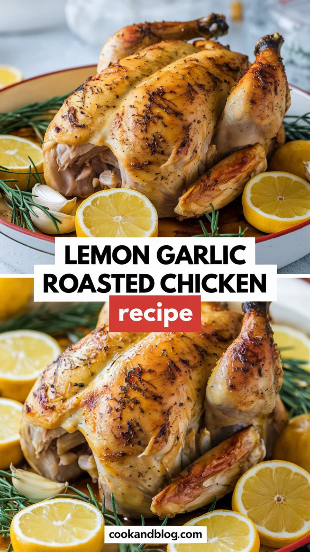 Lemon Garlic Roasted Chicken Recipe Lemon Garlic Roasted Chicken Recipe