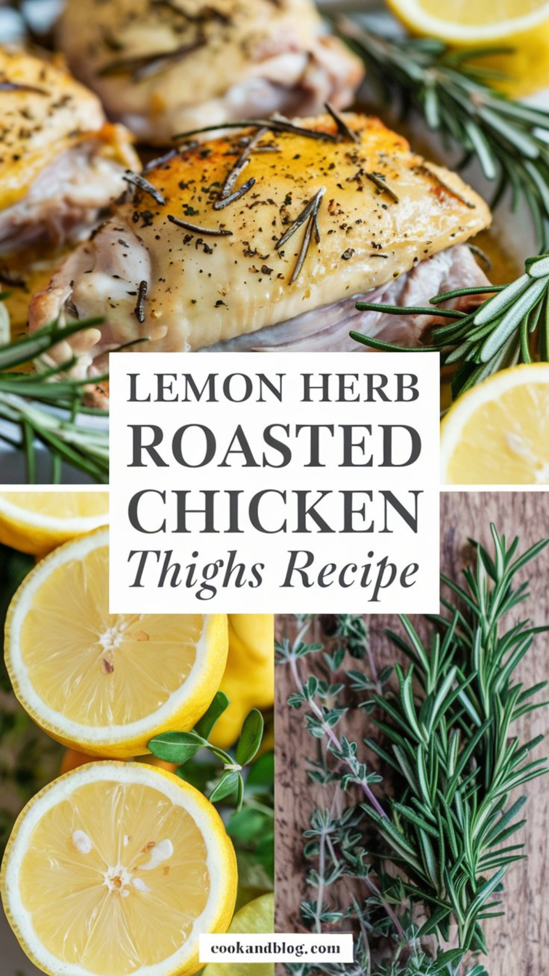 Lemon Herb Roasted Chicken Thighs Recipe Lemon Herb Roasted Chicken Thighs Recipe