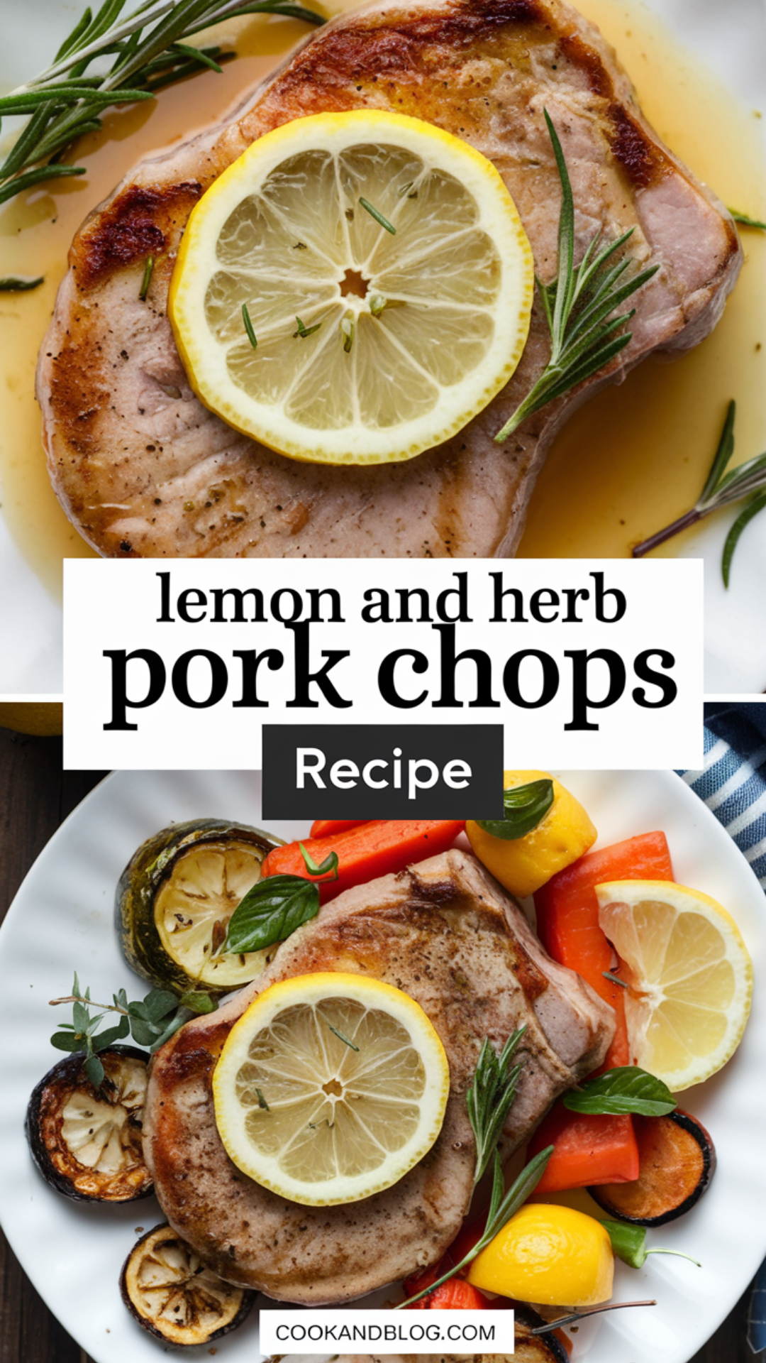 Lemon and Herb Pork Chops Recipe Lemon and Herb Pork Chops Recipe