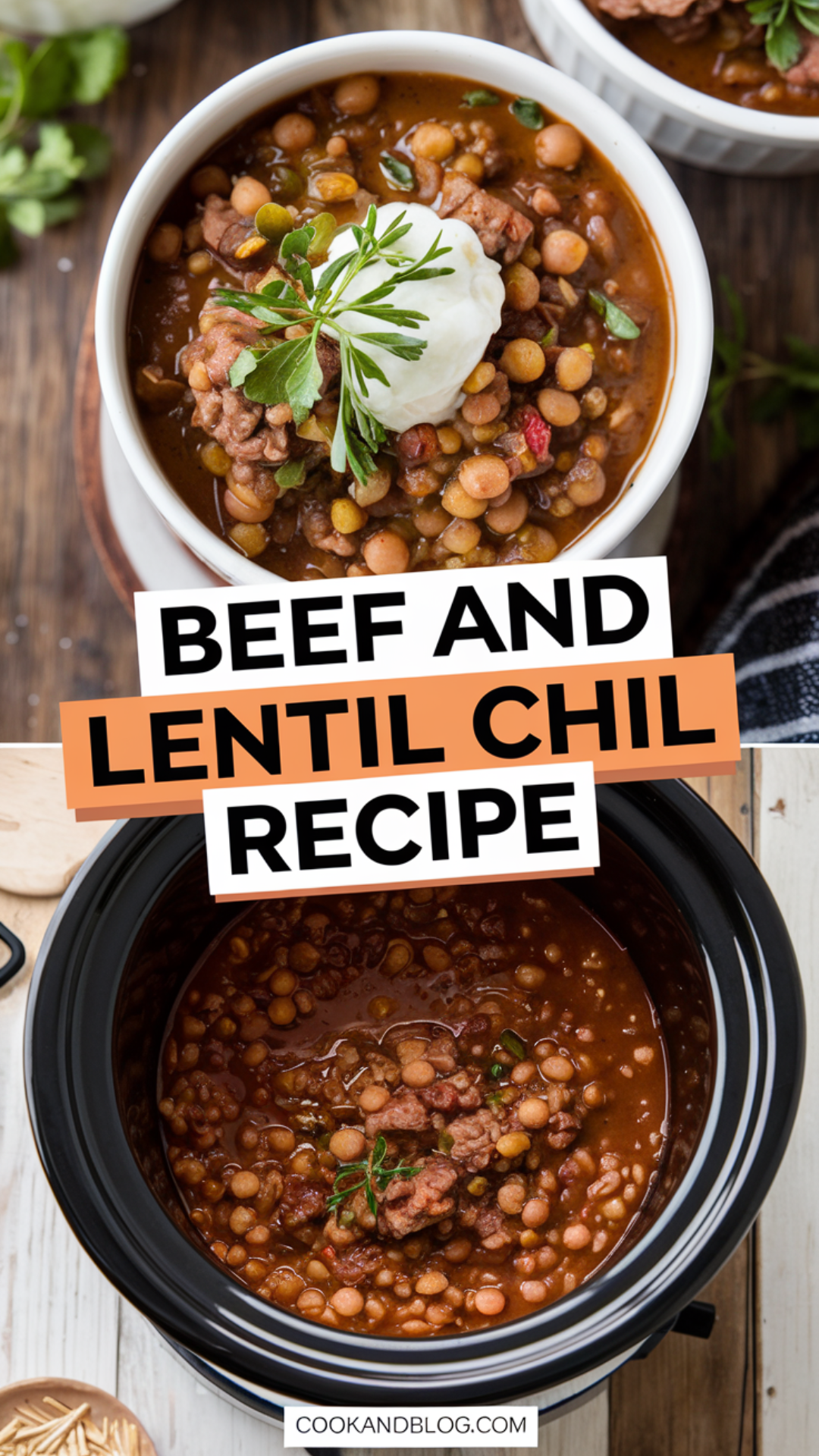 Lentil-Beef Chili Recipe Lentil-Beef Chili Recipe