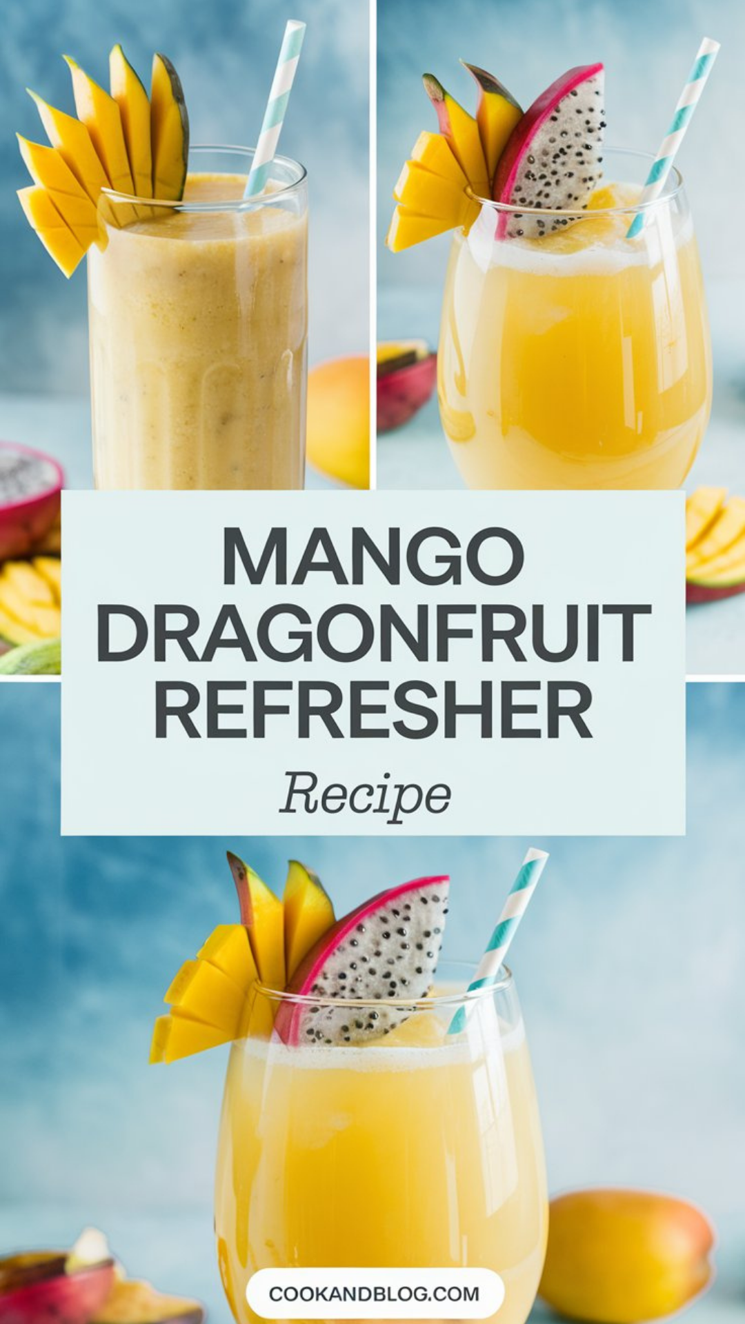 Mango Dragonfruit Refresher Recipe Mango Dragonfruit Refresher Recipe