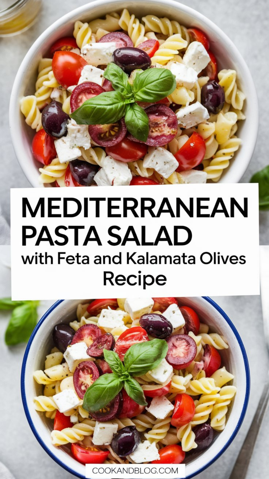 Mediterranean Pasta Salad with Feta and Kalamata Olives Recipe Mediterranean Pasta Salad with Feta and Kalamata Olives Recipe