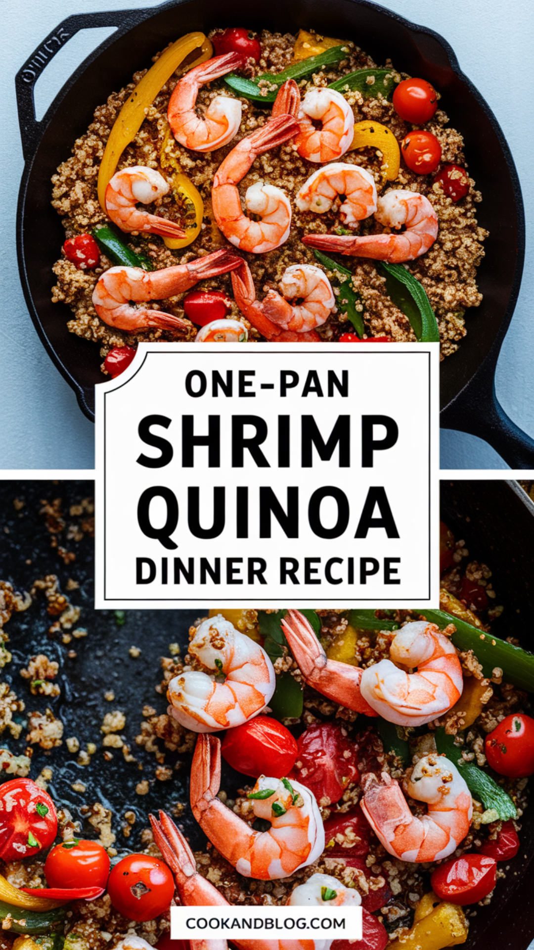 One-Pan Shrimp Quinoa Dinner Recipe
