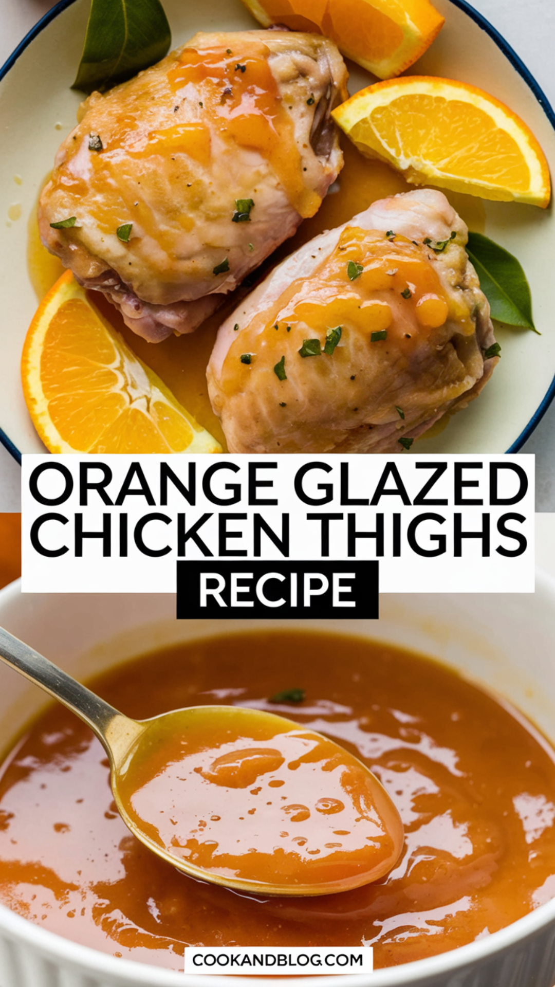 Orange Glazed Chicken Thighs Recipe Orange Glazed Chicken Thighs Recipe