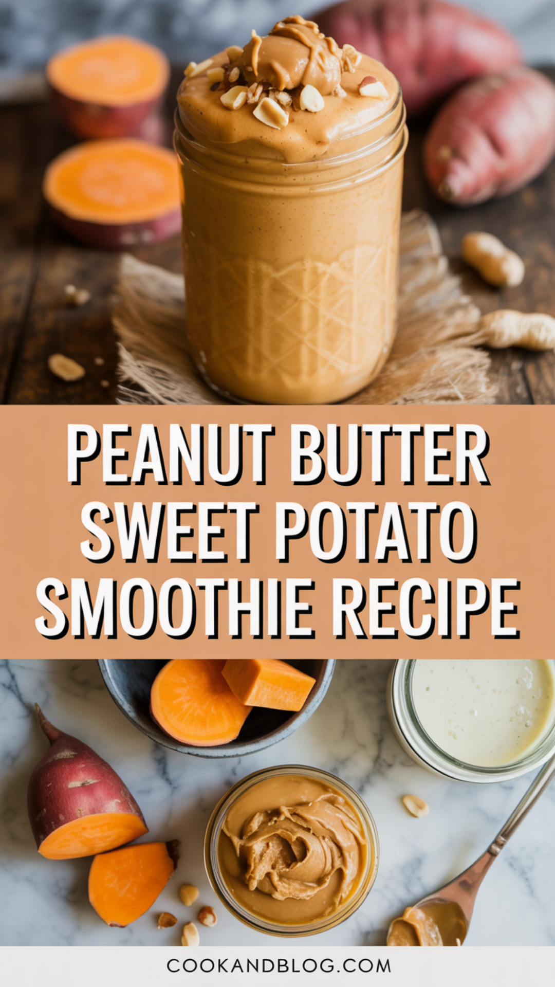 Peanut Butter Sweet Potato Smoothie Recipe Peanut Butter Sweet Potato Smoothie Recipe