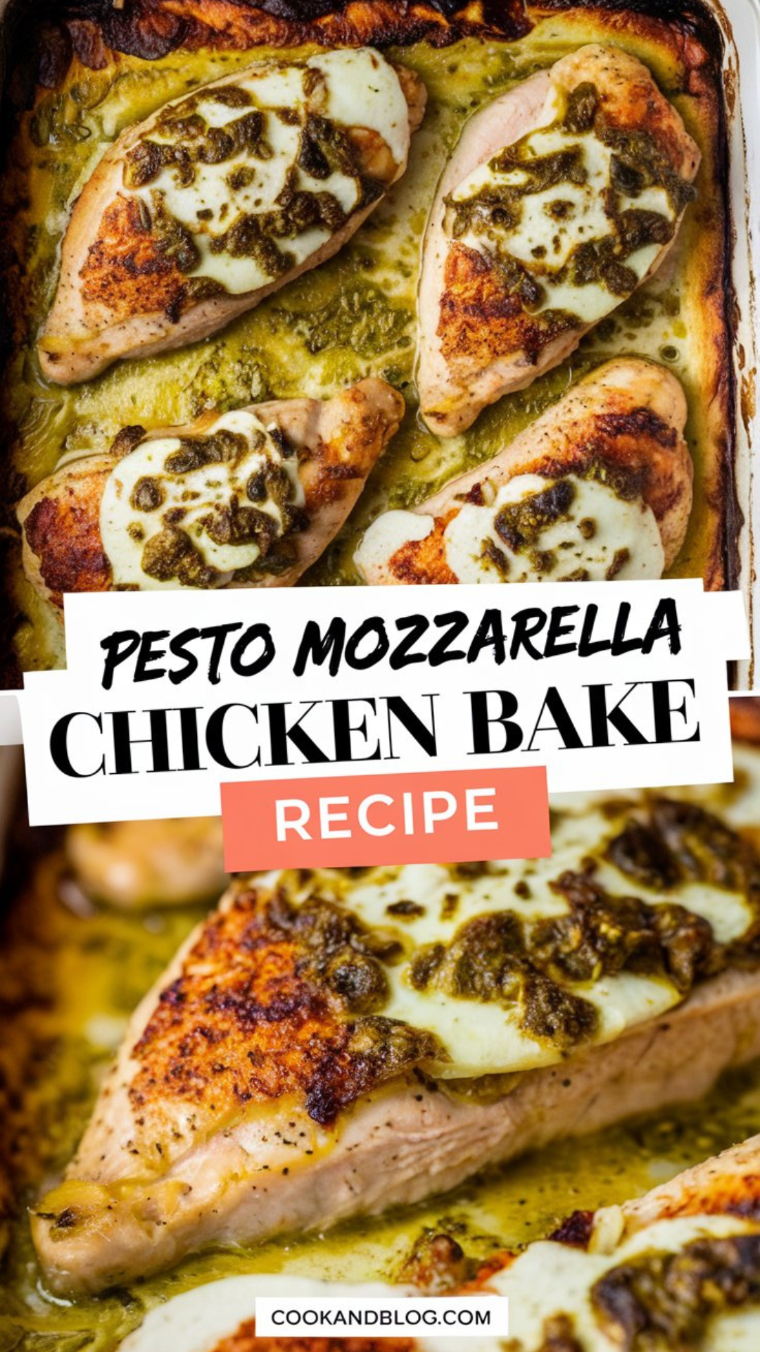 Pesto Mozzarella Chicken Bake Recipe Pesto Mozzarella Chicken Bake Recipe
