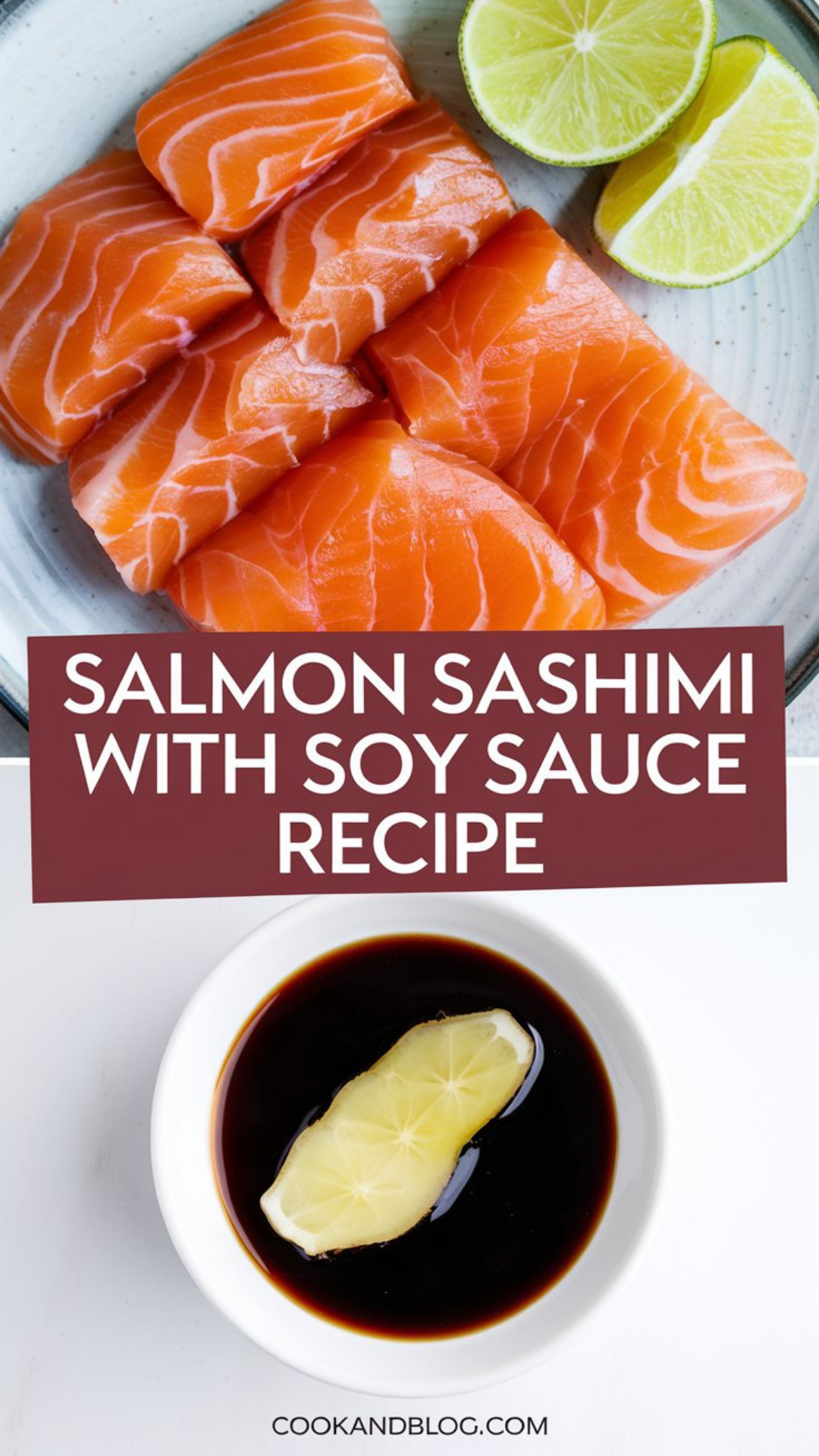 Salmon Sashimi with Soy Sauce Recipe Salmon Sashimi with Soy Sauce Recipe