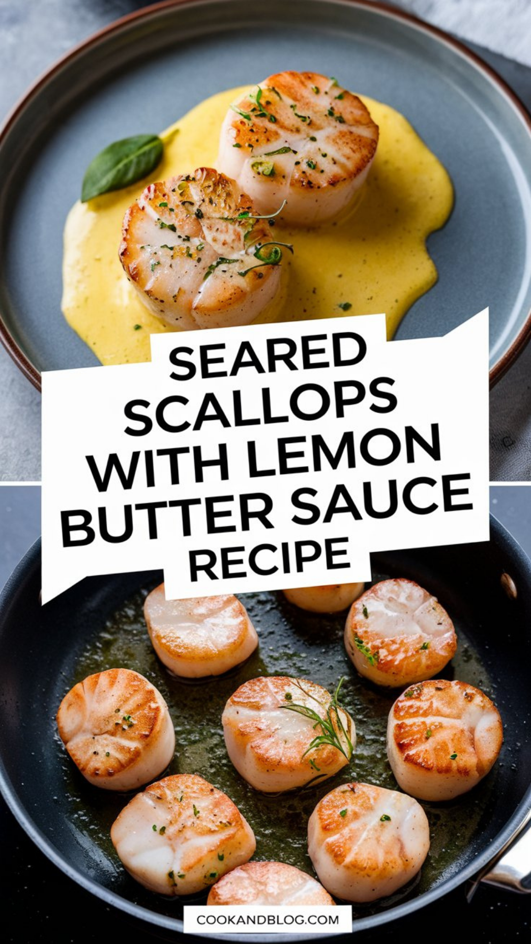 Seared Scallops with Lemon Butter Sauce Recipe Seared Scallops with Lemon Butter Sauce Recipe